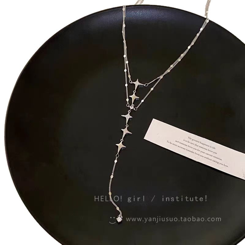 Moon Xinghe Double-Layer Body Chain Necklace