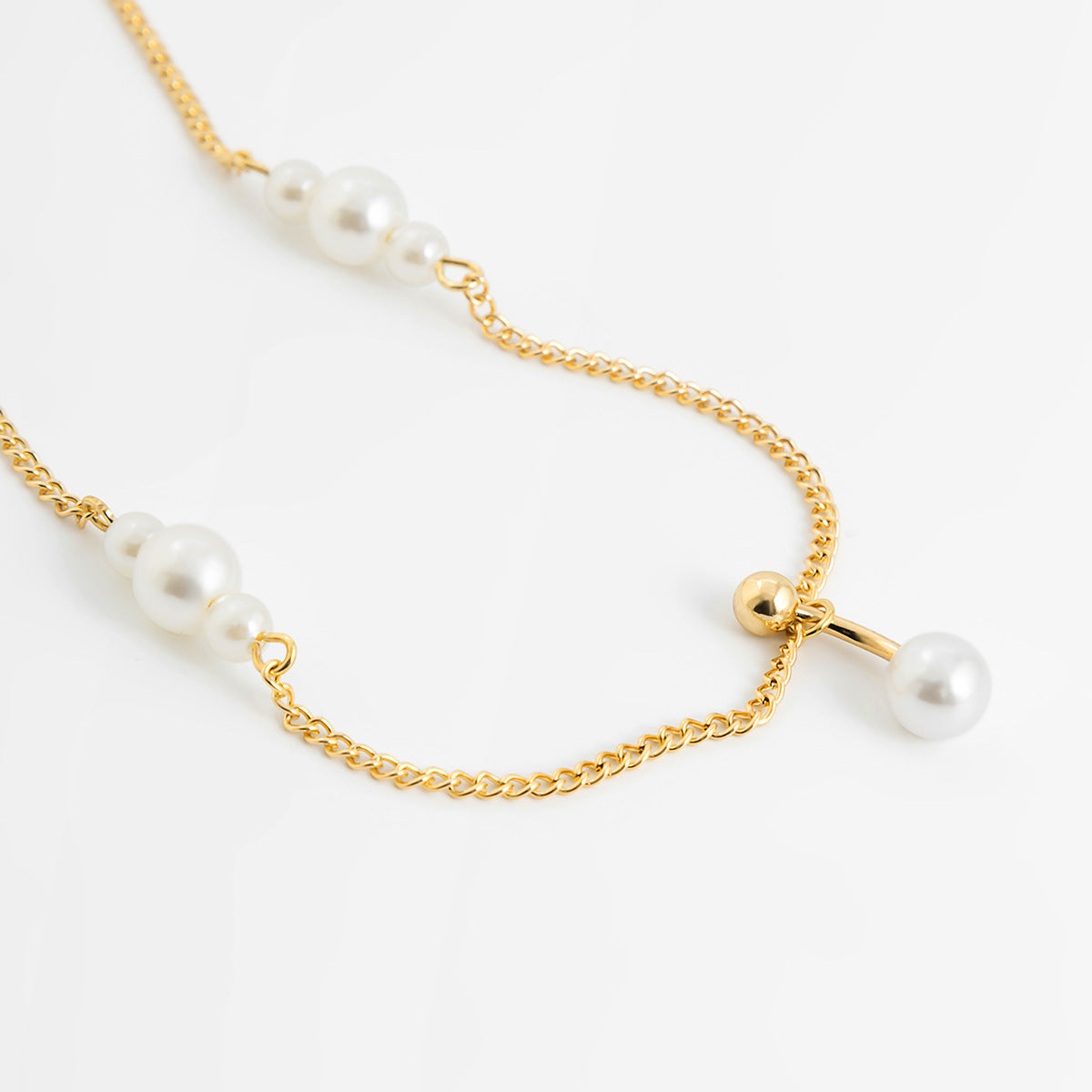 Zircon Pearl Tassel Navel Body Chain – Sexy Waist Jewelry