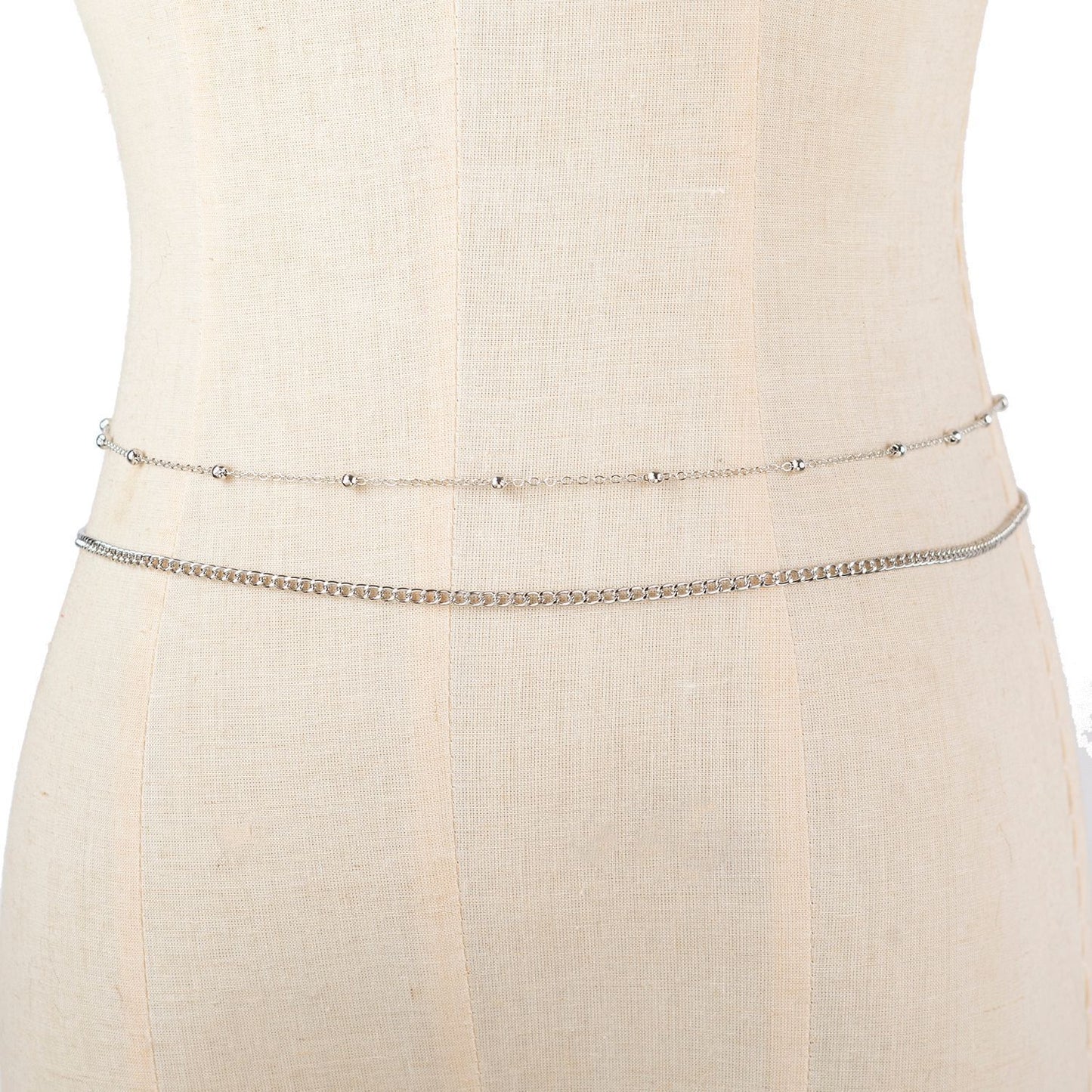 Sexy Round Bead Waist Chain – Trendy Body Jewelry