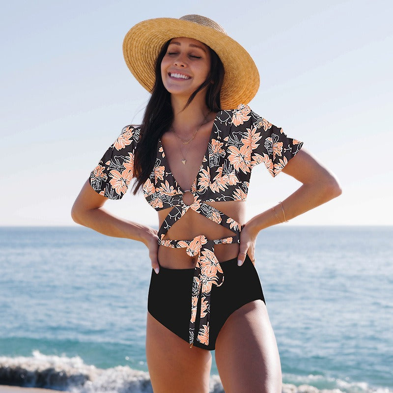 Sexy Split Bikini Swimsuit for Women
