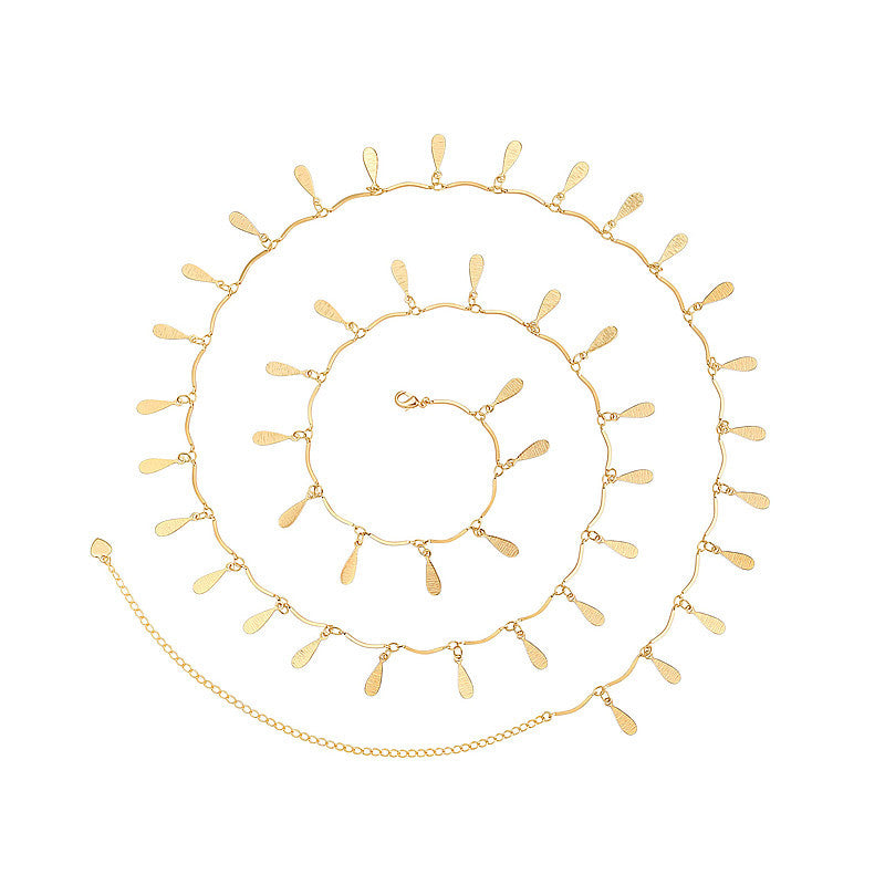 Sexy Rhinestone Bikini Belly Chain – Fish Pendant Waist Jewelry