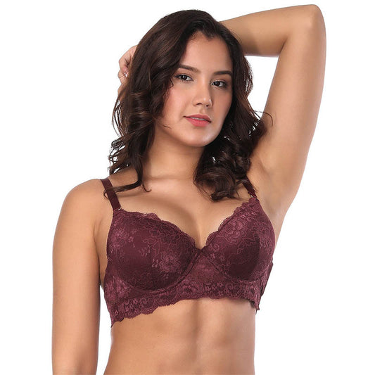 Sexy Lace Bra – Thin Mold Cup with Underwire
