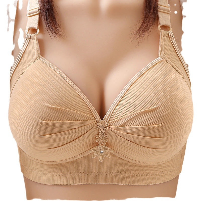 Comfort Thin Cup Bra for Middle-Aged & Elderly Women
