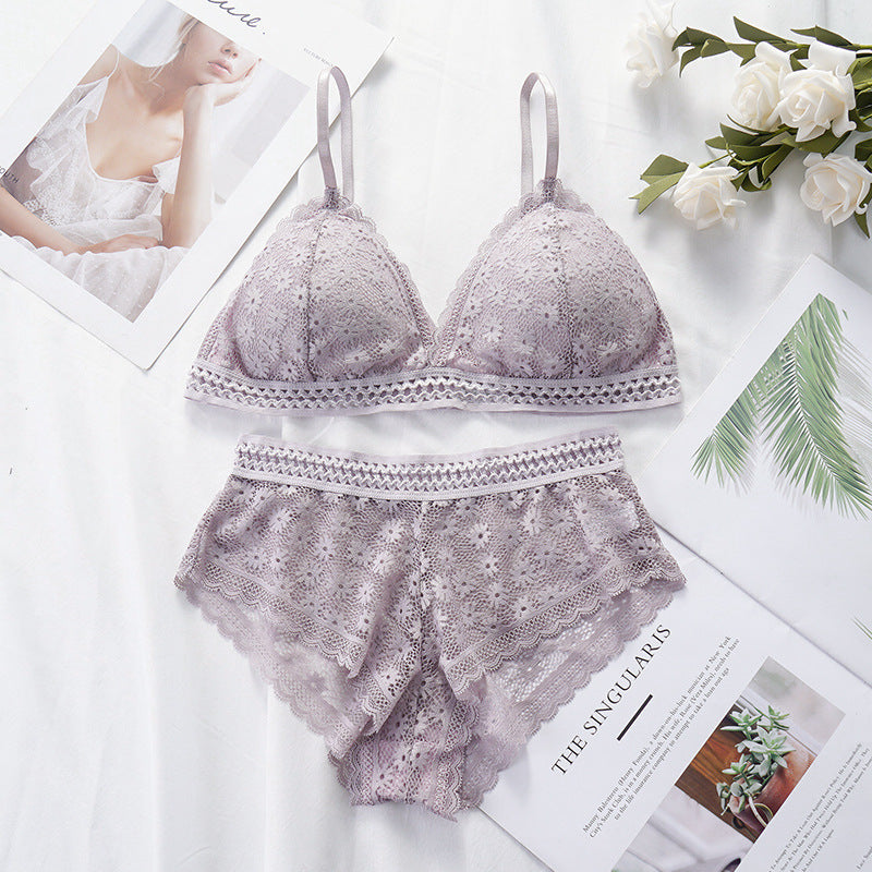 Sexy Lace Bra Set – Elegant Women Lingerie