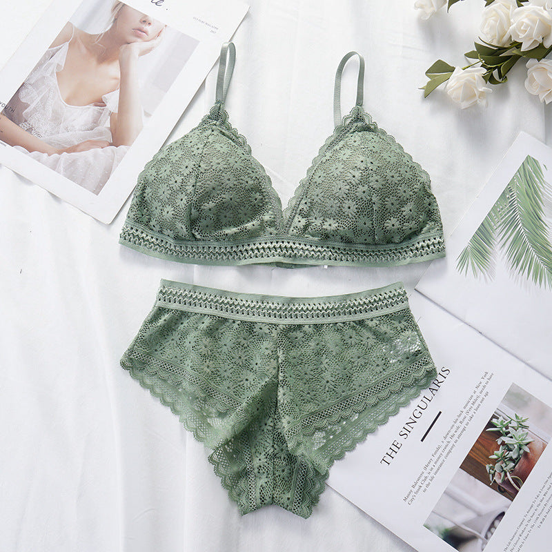 Sexy Lace Bra Set – Elegant Women Lingerie