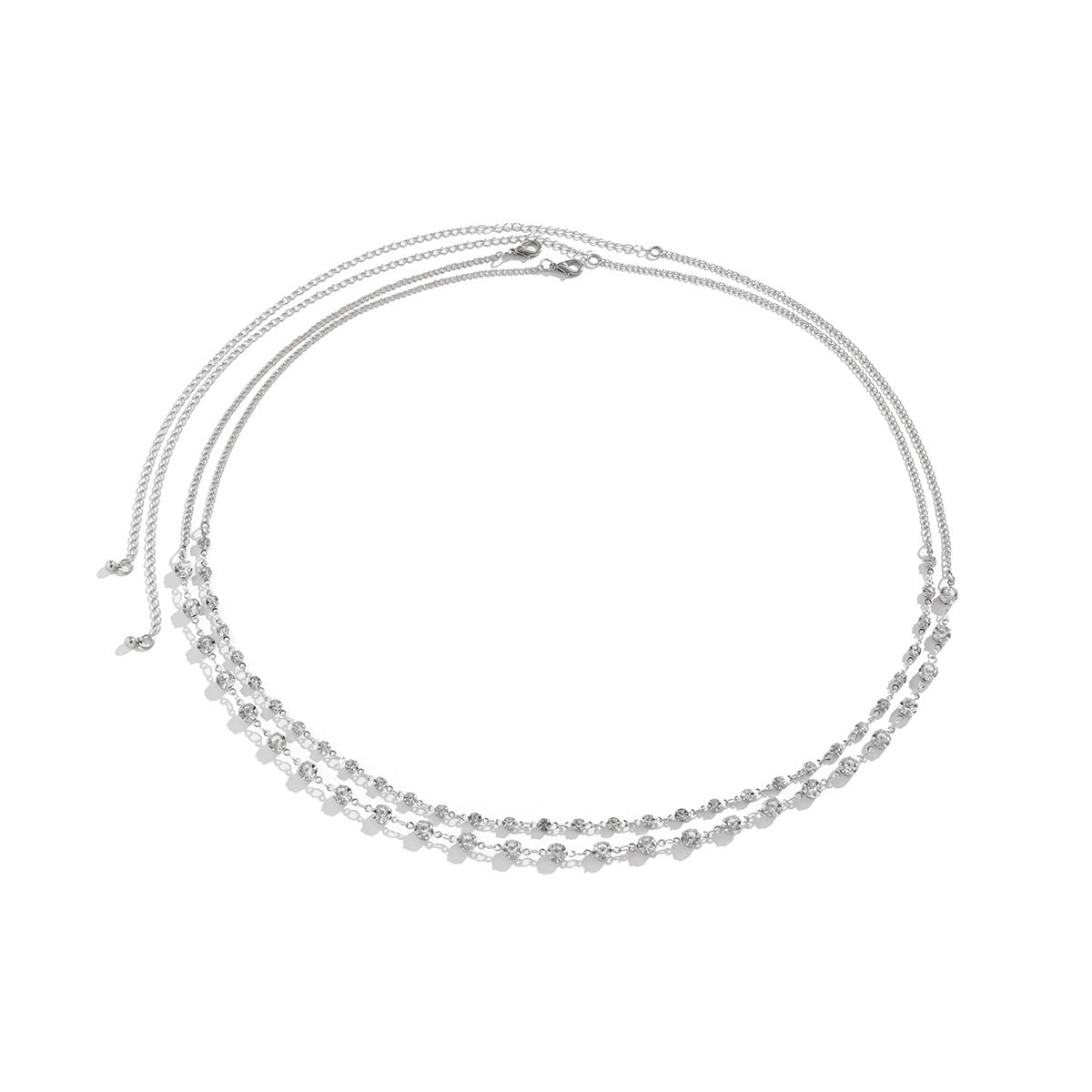 Stacked Star & Moon Tassel Waist Chain – Sexy Pearl Body Jewelry