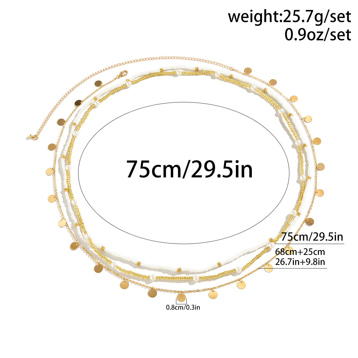 Multi-Layer Rice Bead Waist Chain – Sexy Beach Body Jewelry