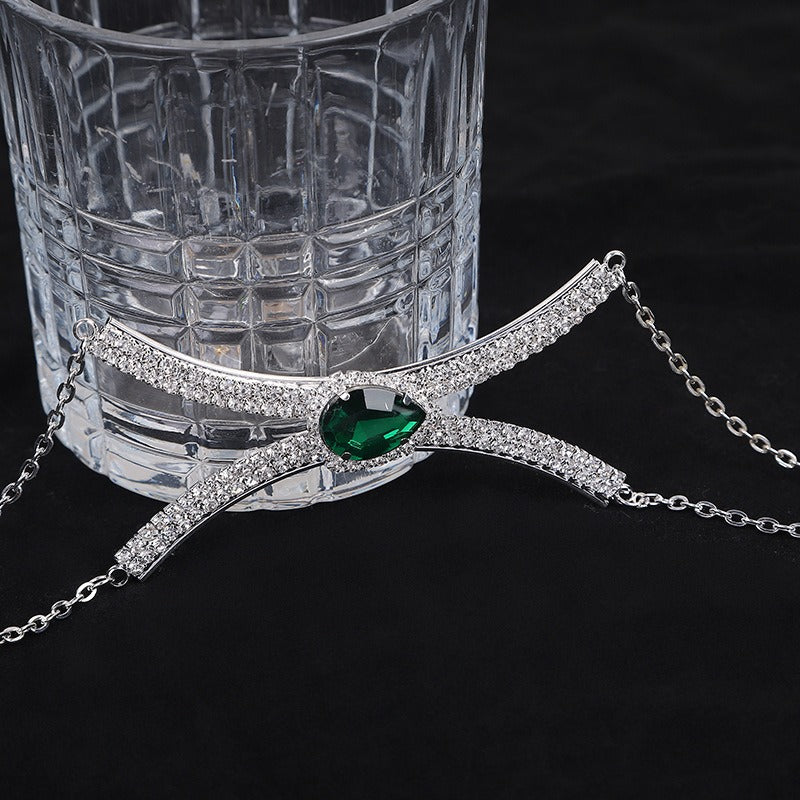 Water Droplet Claw Chain – Sexy Bikini Body & Chest Jewelry
