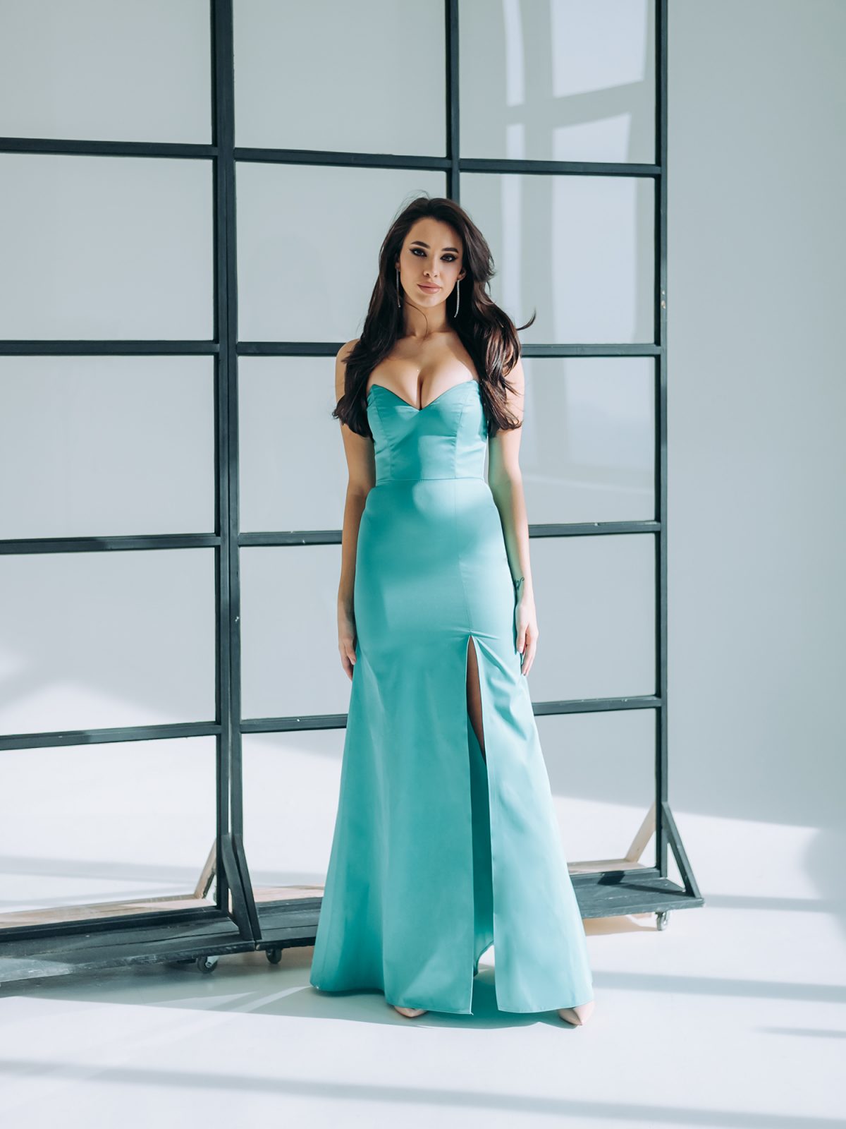 Sparkly Black Off-Shoulder Mermaid Maxi Dress