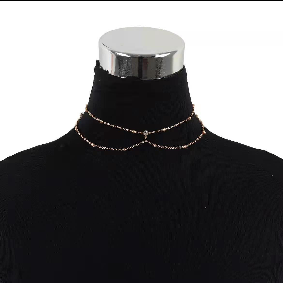 Sexy Full Body Chain Necklace – Beach & Bikini Jewelry