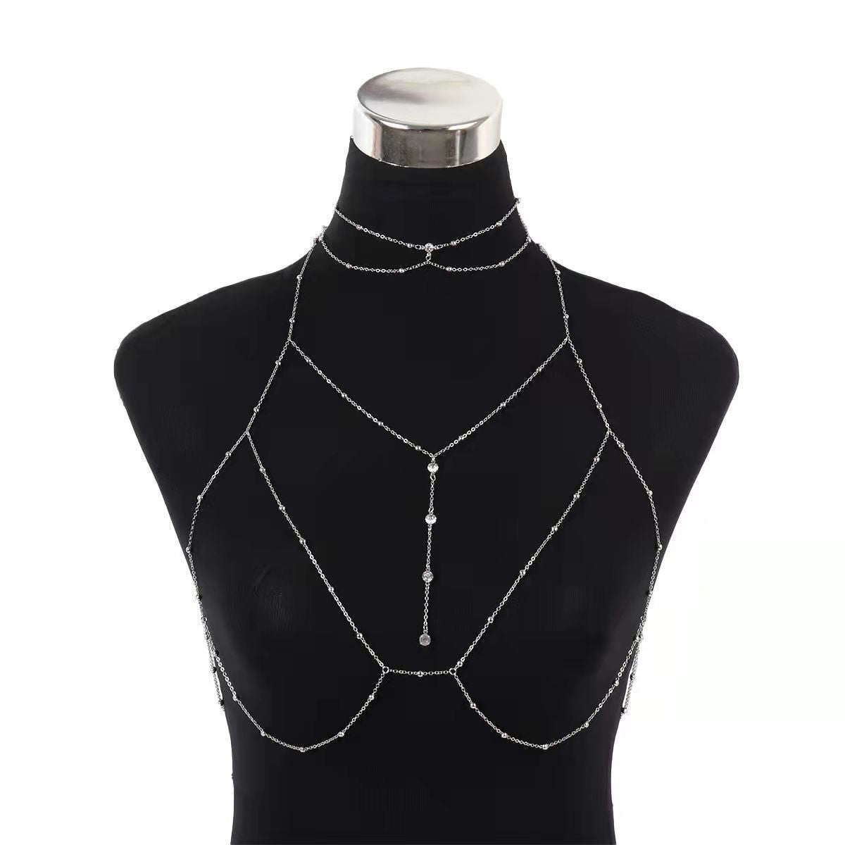 Sexy Full Body Chain Necklace – Beach & Bikini Jewelry