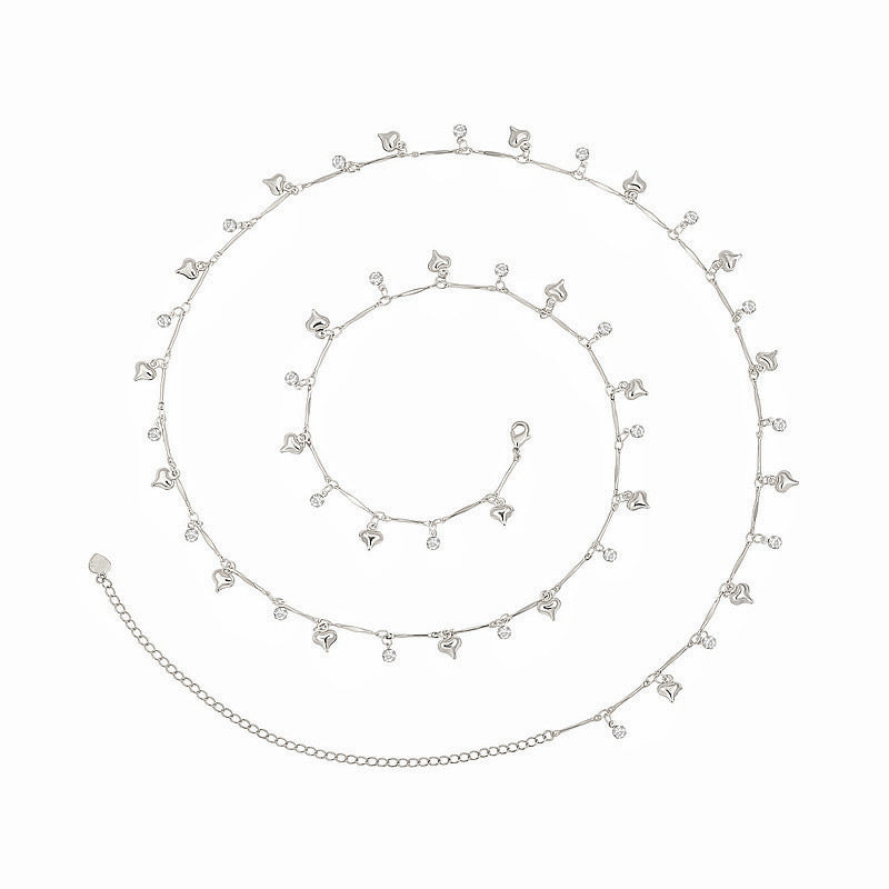 Sexy Rhinestone Bikini Belly Chain – Fish Pendant Waist Jewelry