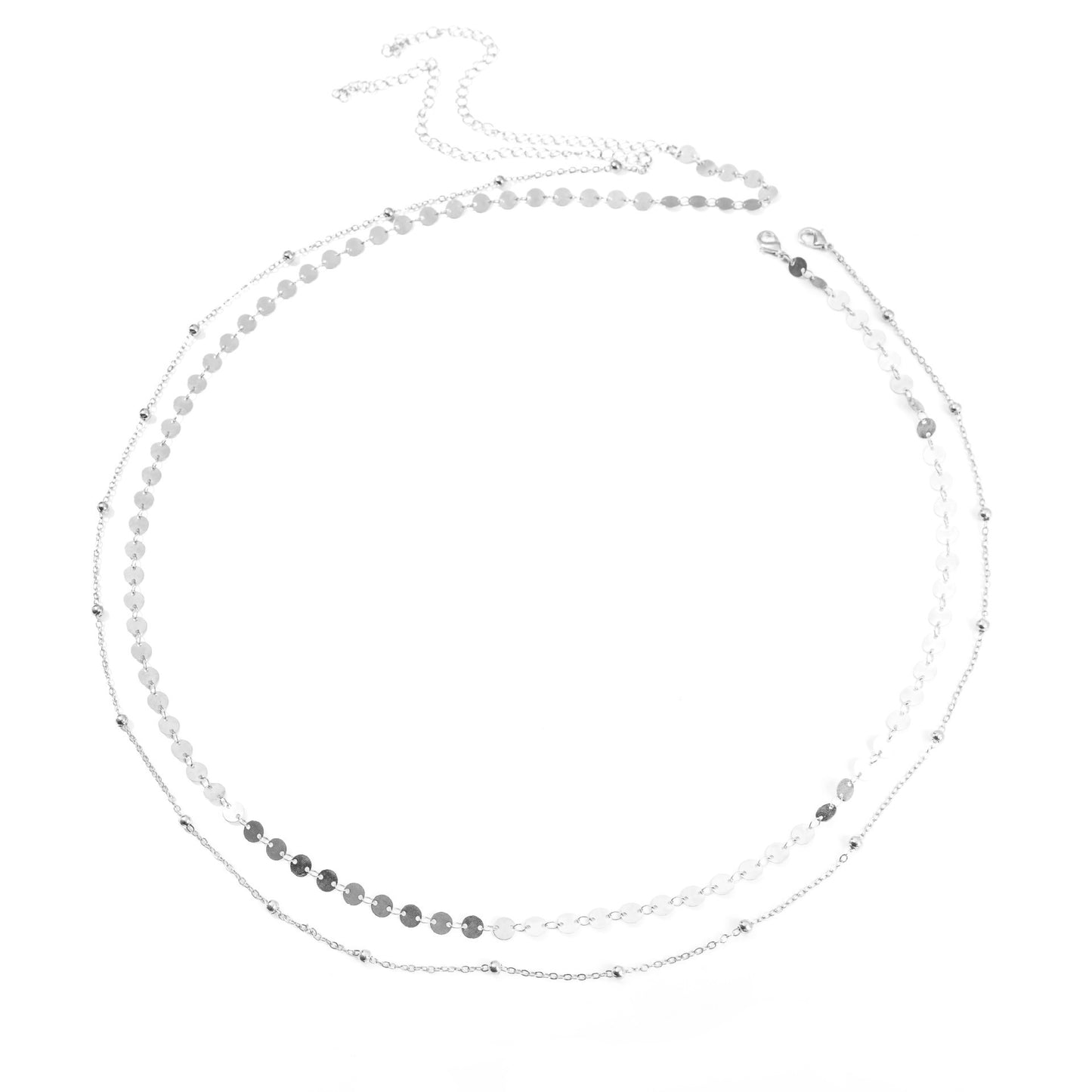 Summer Double-Layer Bead Waist Chain – Beach Body Jewelry