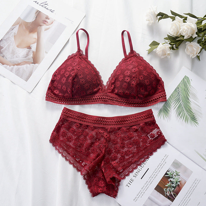 Sexy Lace Bra Set – Elegant Women Lingerie